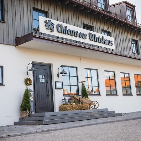 Chiemseer Wirtshaus Chieming Eksteriør bilde