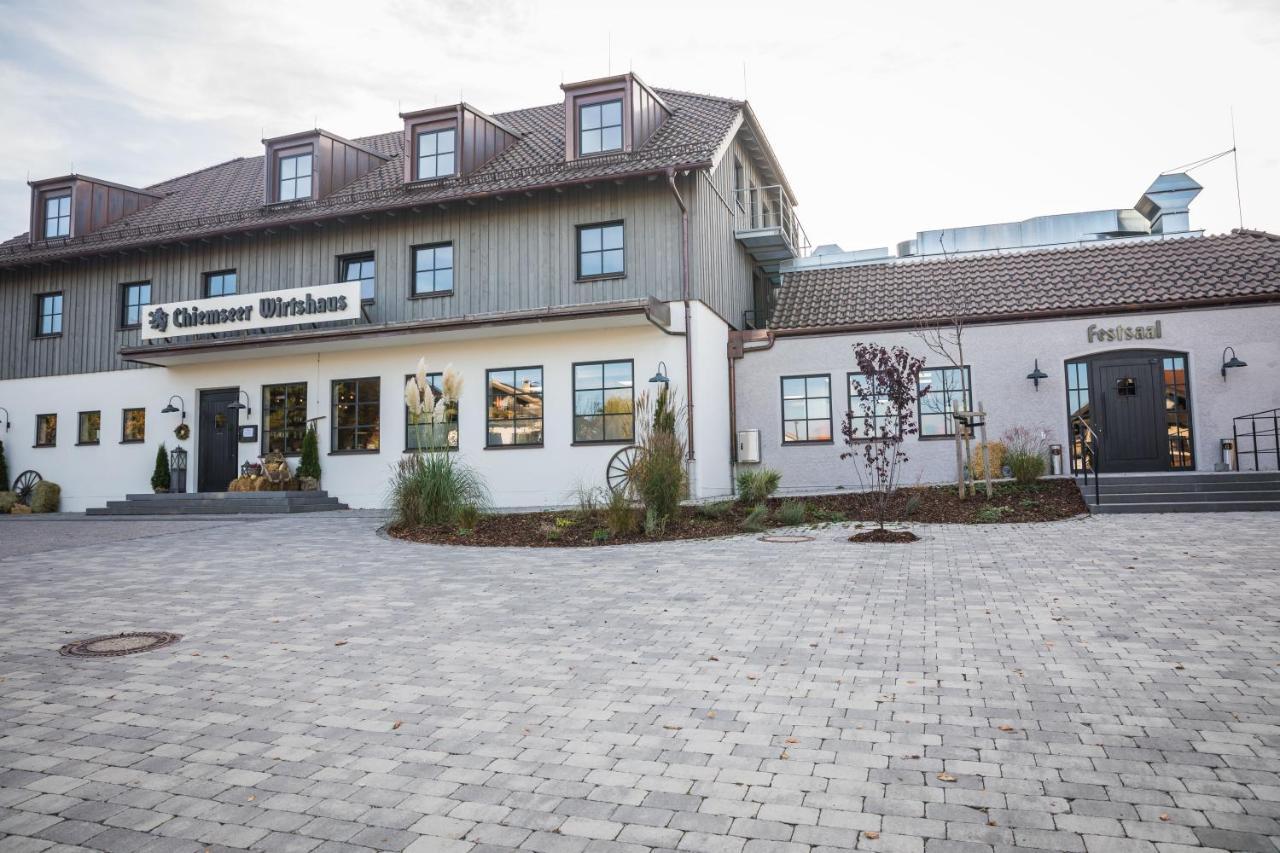 Chiemseer Wirtshaus Chieming Eksteriør bilde