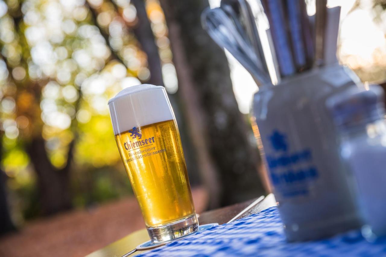 Chiemseer Wirtshaus Chieming Eksteriør bilde